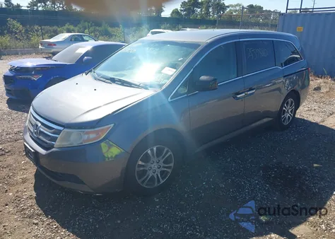 2011 Honda Odyssey Ex из США, поврежденный, VIN 5FNRL5H49BB090918